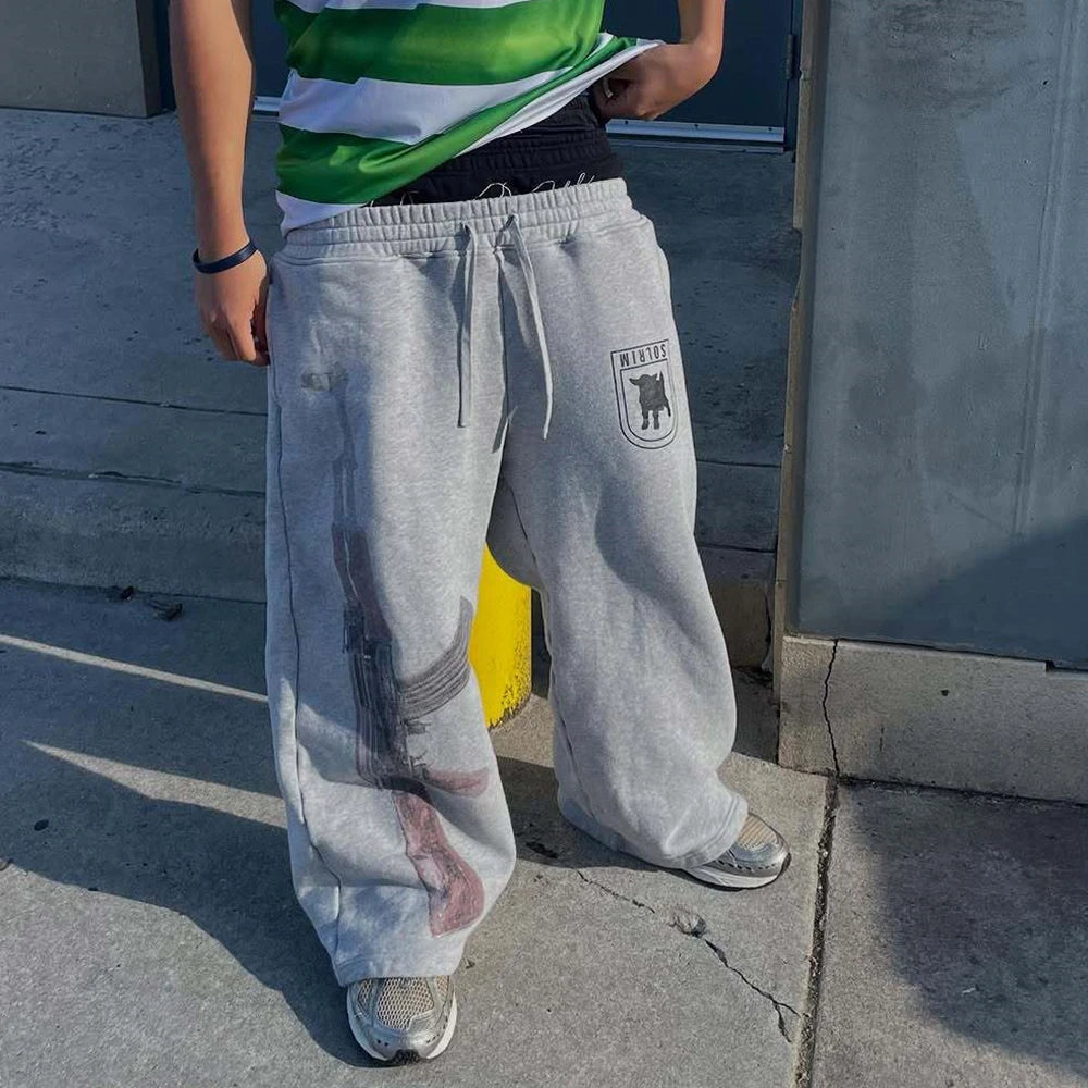 NO PURE SAINTS -DOUBLE WAIST SWEATS-