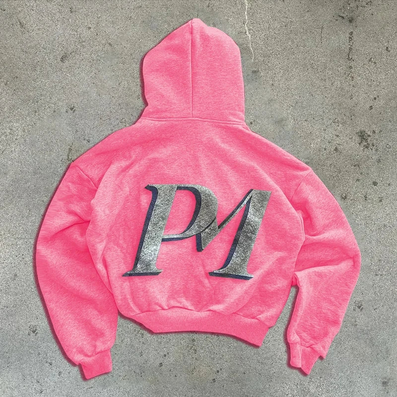 NO PURE SAINTS -"PM" HOODIE-