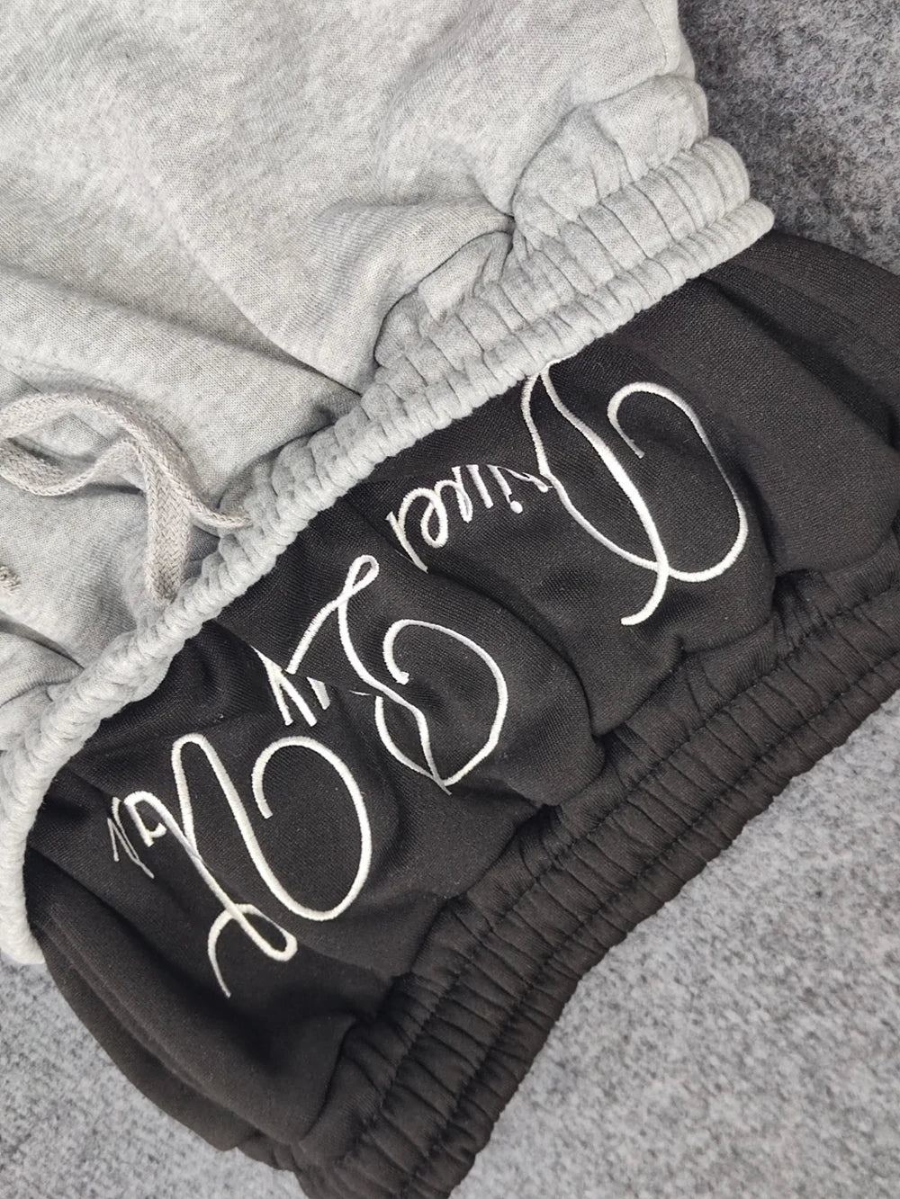 NO PURE SAINTS -DOUBLE WAIST SWEATS-