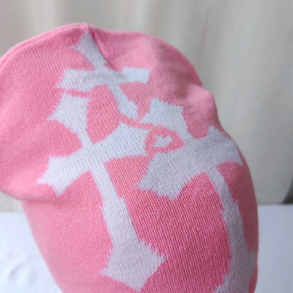NO PURE SAINTS -CROSS BEANIE-