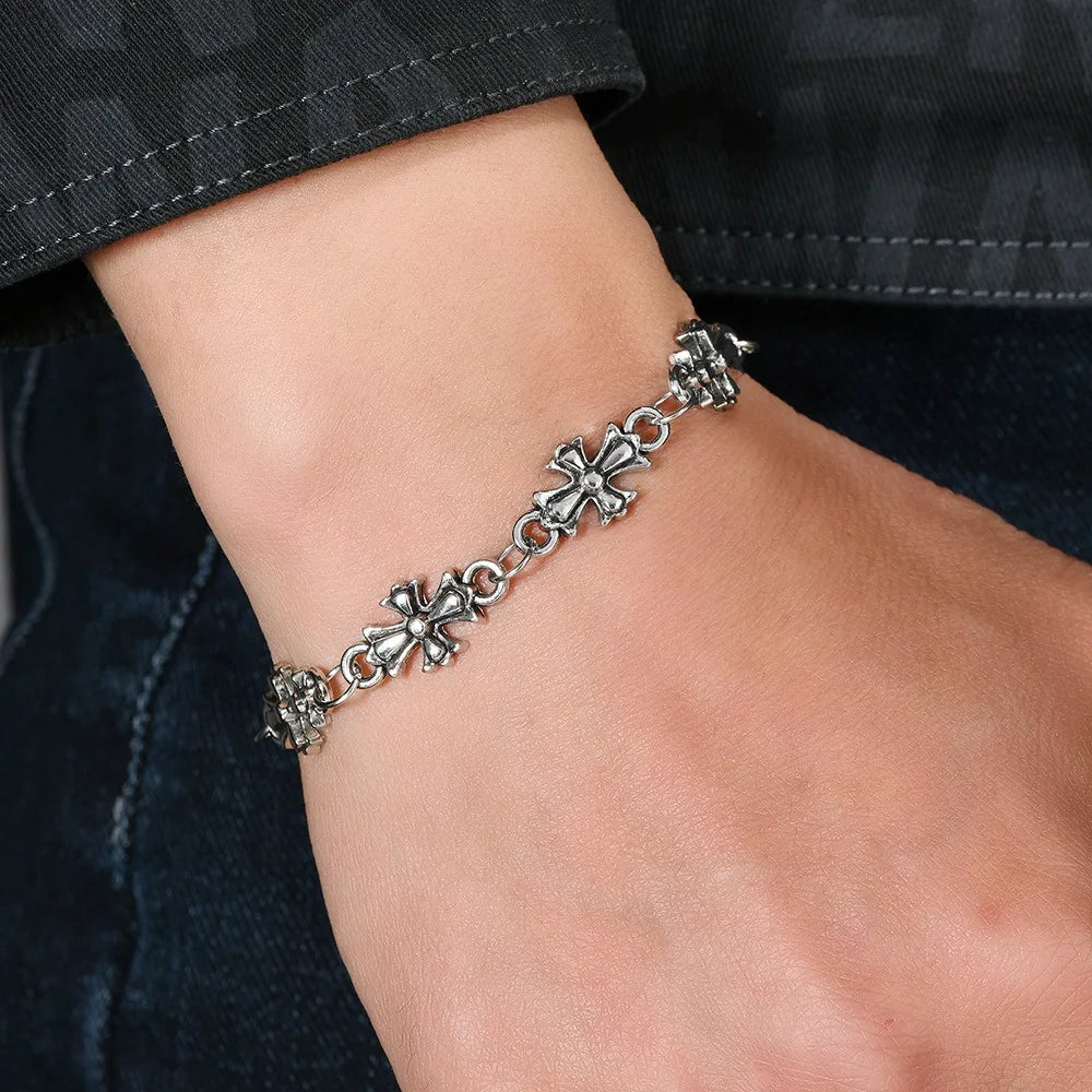 NO PURE SAINTS -CROSS BRACELET-
