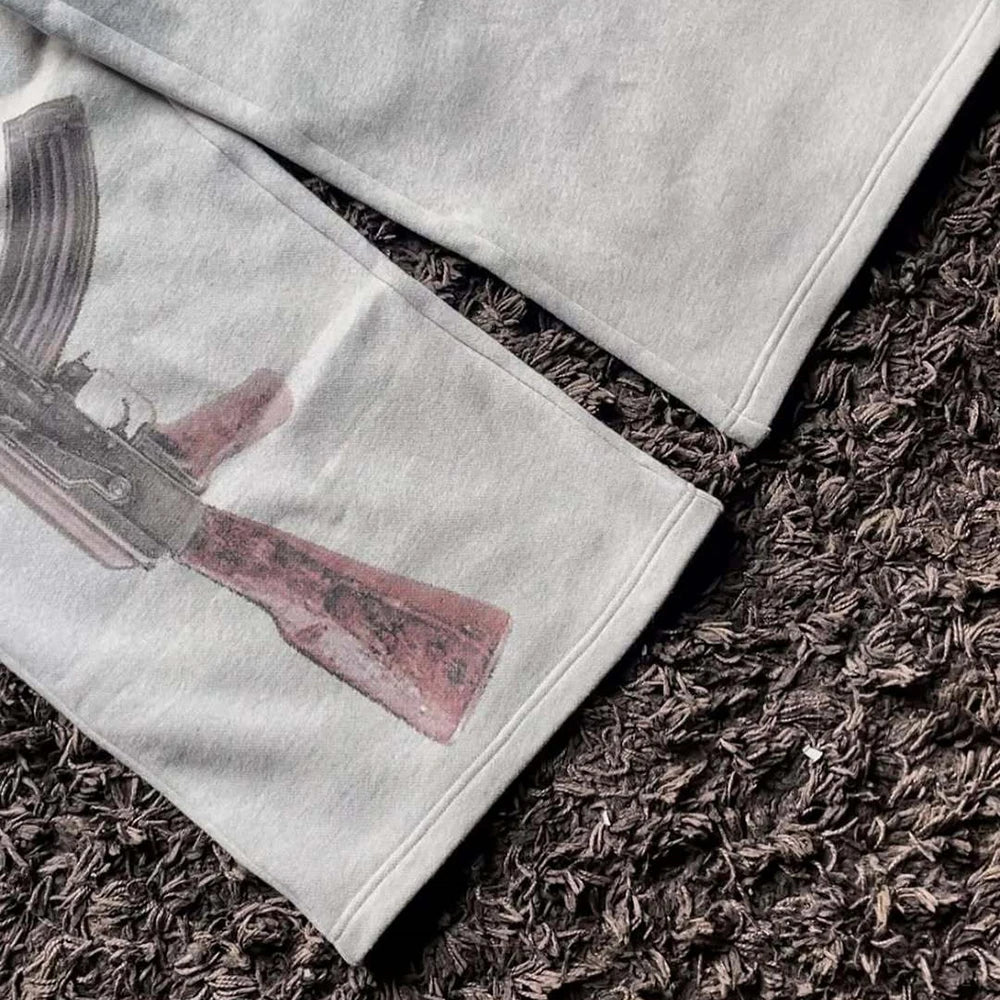 NO PURE SAINTS -DOUBLE WAIST SWEATS-