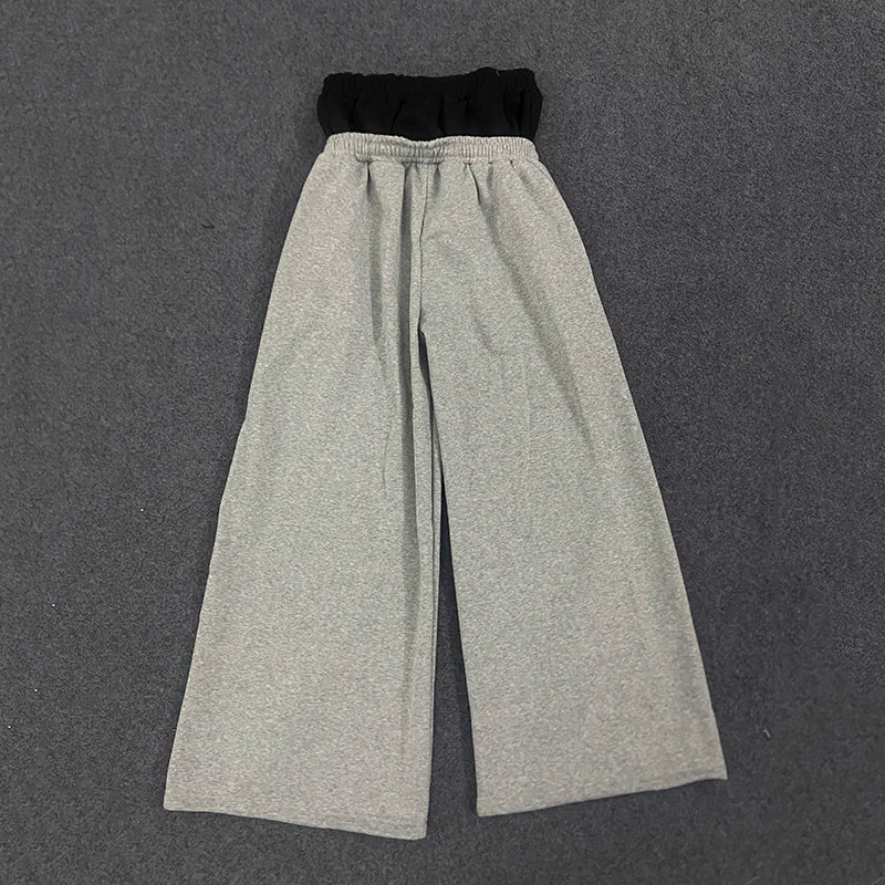 NO PURE SAINTS -DOUBLE WAIST SWEATS-