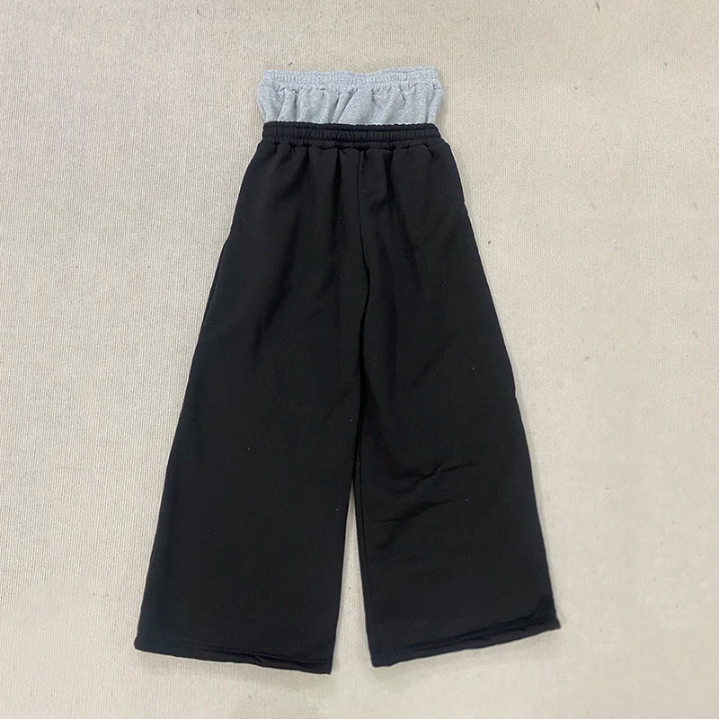 NO PURE SAINTS -DOUBLE WAIST SWEATS-