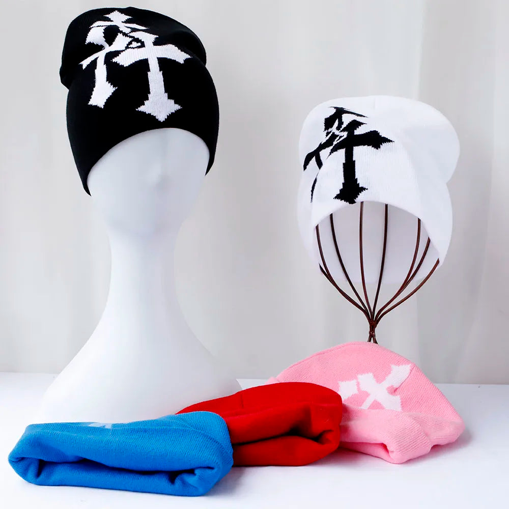 NO PURE SAINTS -CROSS BEANIE-