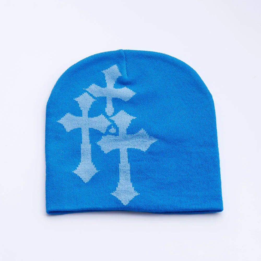 NO PURE SAINTS -CROSS BEANIE-